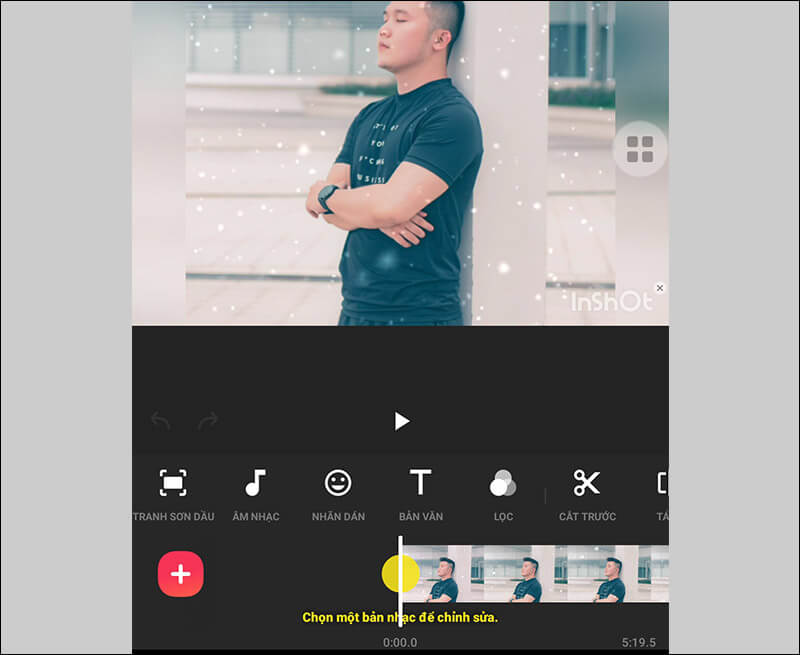 Edit video thông qua Inshot trên điện thoại 3