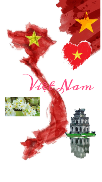 Hình nền 2/9/2025 chủ đề bản đồ đất nước Việt Nam