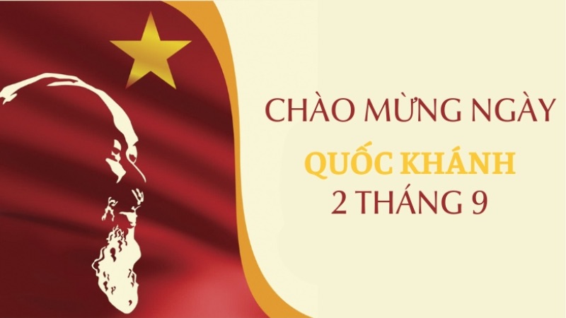 Hình nền 2/9 mừng ngày Quốc Khánh cùng hình ảnh Bác Hồ