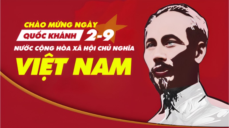 Hình nền 2/9 mừng ngày Quốc Khánh cùng hình ảnh Bác Hồ