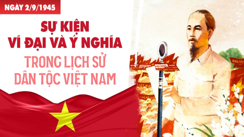 Hình nền 2/9 mừng ngày Quốc Khánh cùng hình ảnh Bác Hồ