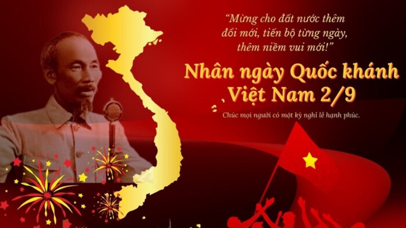 Hình nền Quốc Khánh 2/9 độc đáo, gửi gắm lời chúc ý nghĩa