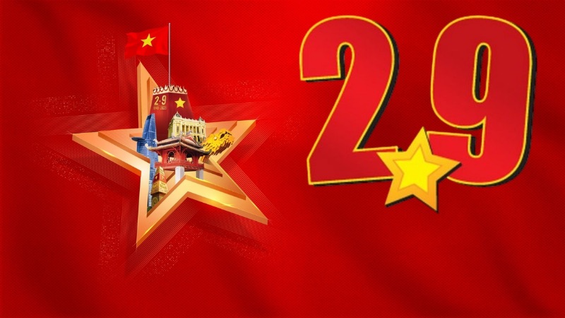 Tuyển chọn hình nền 2/9 gam đỏ rực rỡ năm 2025
