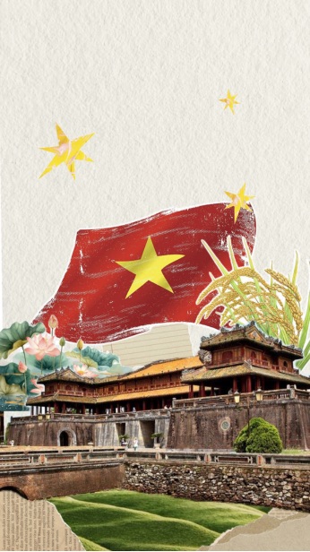 Hình nền 2/9/2025 mang phong cách tranh vẽ nghệ thuật