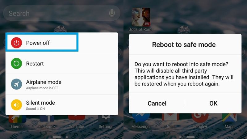 Khởi động rồi vào Chế độ An toàn (Safe Mode)