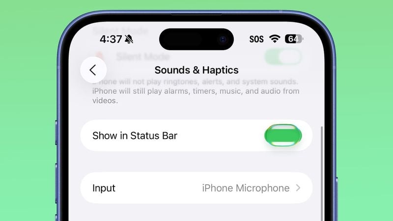 iOS 26 Beta 6