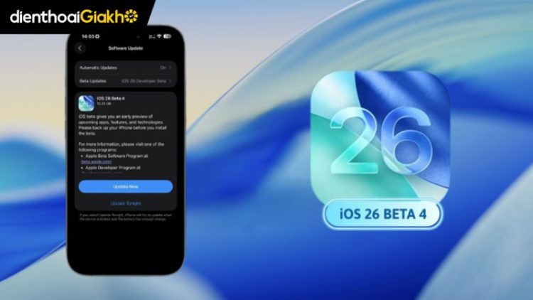 iOS 26 Public Beta 4