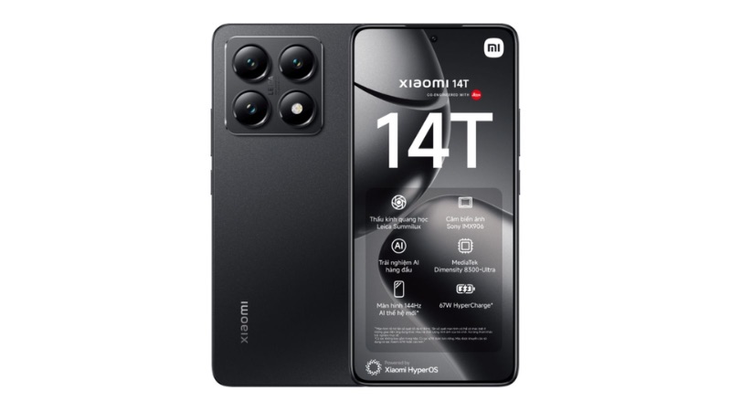 Xiaomi 14T thắng áp đảo với thông số màn hình khủng hơn iPhone 13
