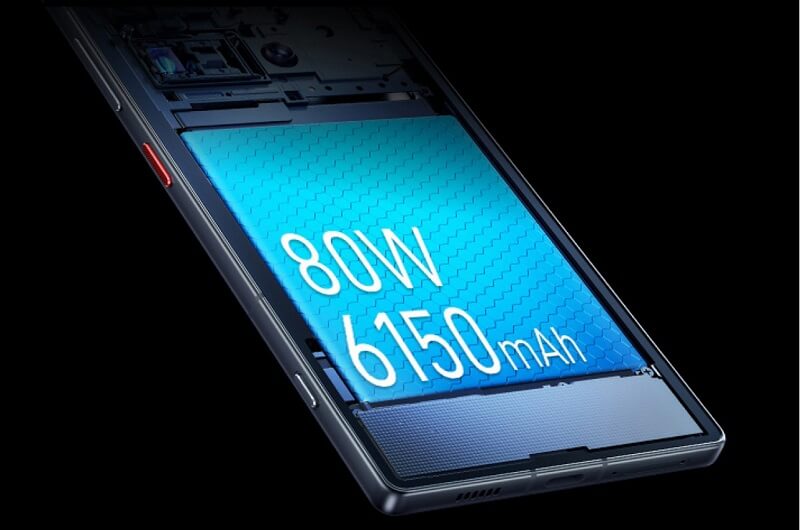Nubia Z70 Ultra sở hữu dung lượng pin lớn