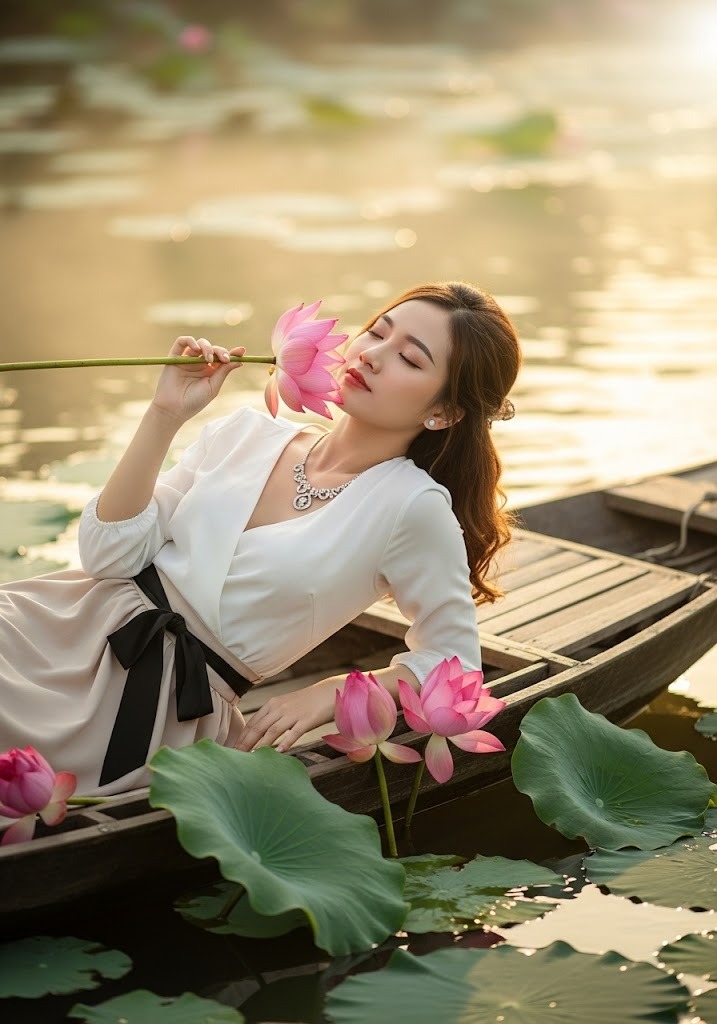 prompt-tao-anh-voi-ho-sen