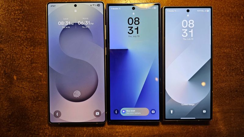 Bảng so sánh thông số kỹ thuật của Samsung Galaxy Fold 7 vs S25 Ultra