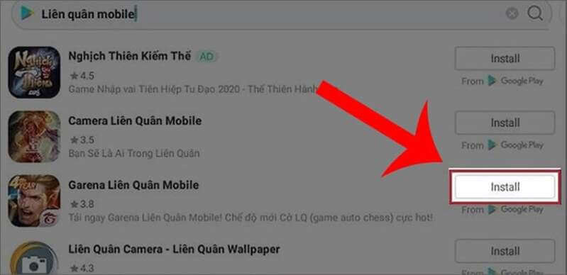 Tải liên quân Mobile trên máy tính PC bằng Noxplayer 3