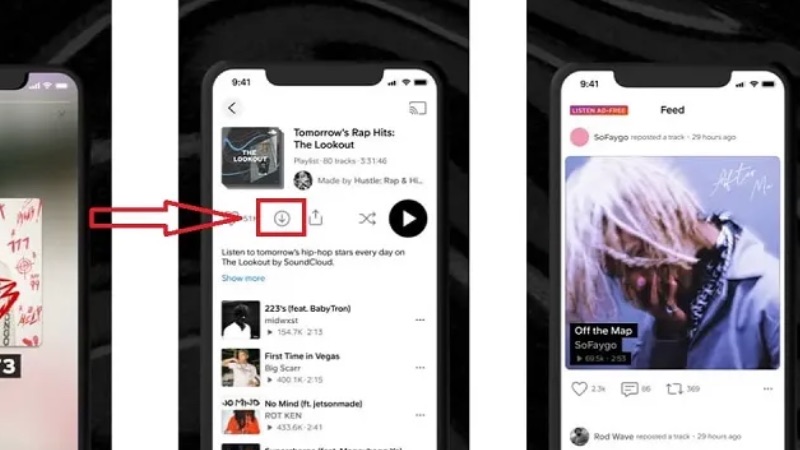 Tải nhạc trên Soundcloud về điện thoại iOS chất lượng cao