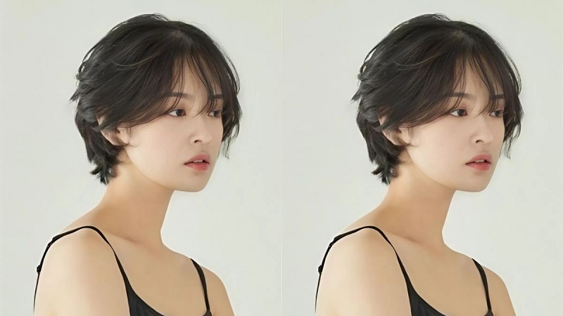 tóc uốn cụp