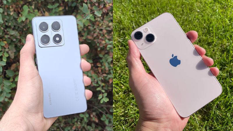 xiaomi 14t và iphone 13