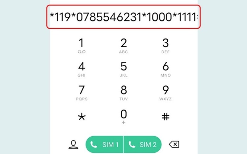 Cách bắn tiền MobiFone sang các nhà mạng khác 