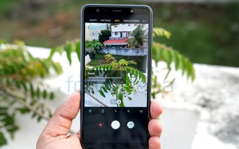 Galaxy A07 được trang bị camera sắc nét
