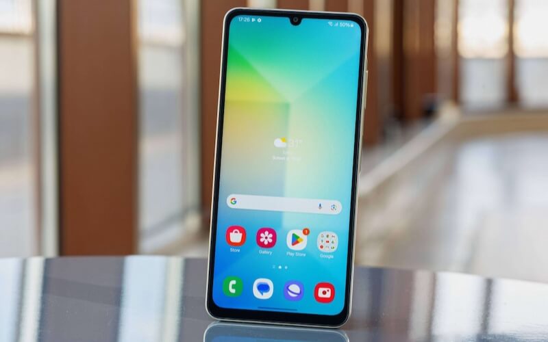 Galaxy A07 được trang bị màn hình IPS LCD