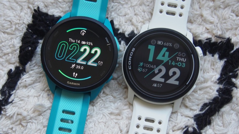 coros pace 3 vs garmin 165