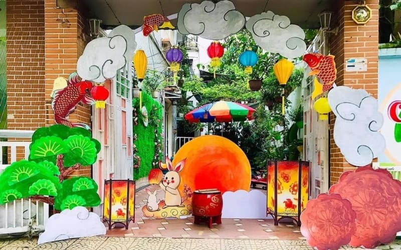 Mẹo decor lớp học rực rỡ không khí Trung thu