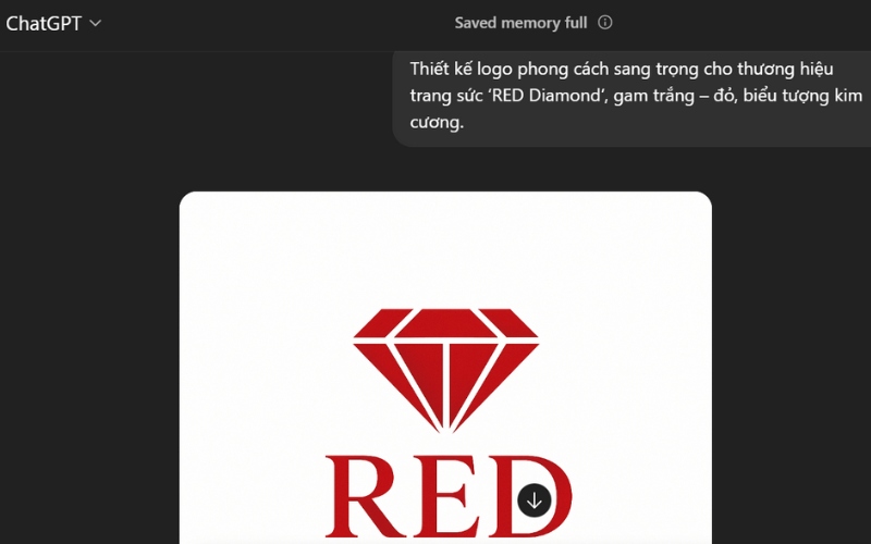 Nhập Prompt vào ChatGPT