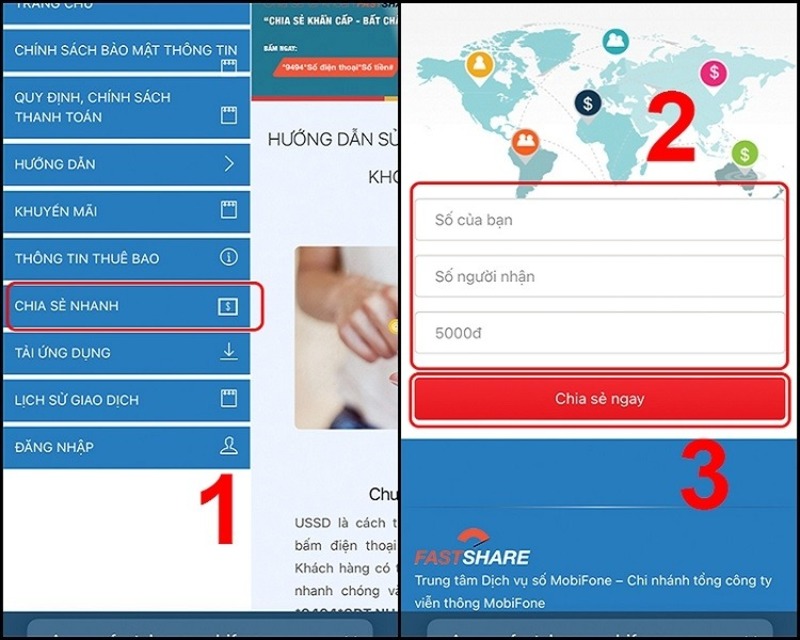 Thông qua website 