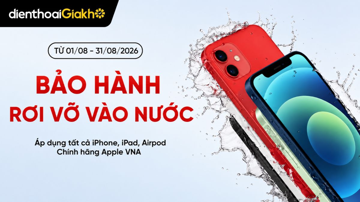 Ưu Đãi Gói Bảo Hành Rơi Vỡ