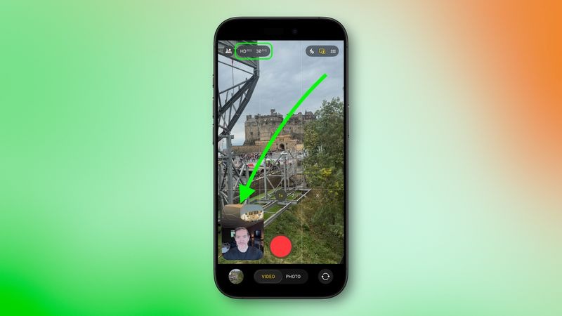 Cách bật chế độ quay kép iPhone 17 