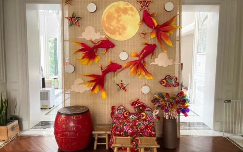 decor trung thu trang trí đẹp mắt