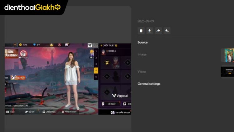 ghép người vào Free Fire