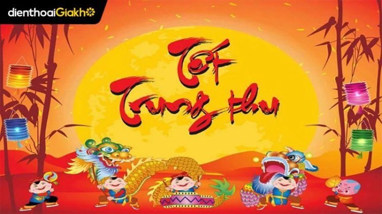 hình nền Powerpoint trung thu