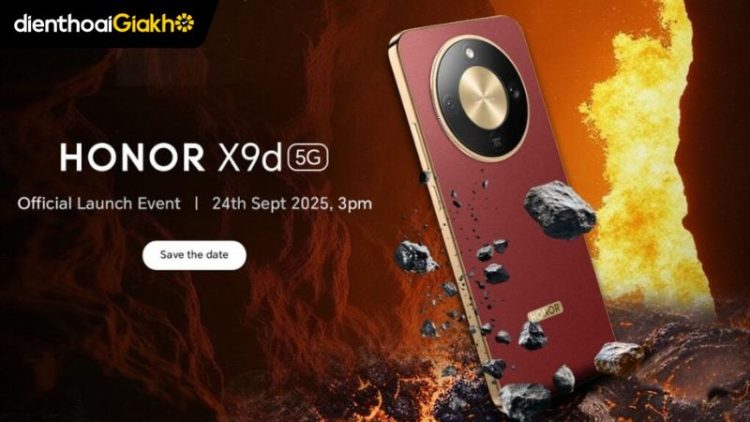 Honor X9d ra mắt