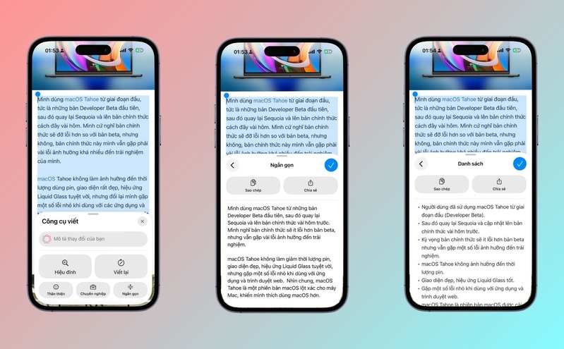 iOS 26.1 beta có gì mới