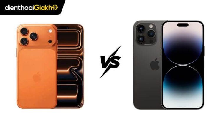 So sánh iPhone 17 Pro Max vs iPhone 14 Pro Max