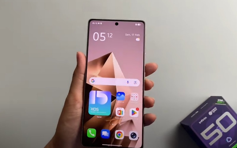 màn hình Infinix Note 50 vs Samsung A16 5G