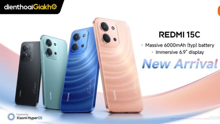 Redmi 15C ra mắt