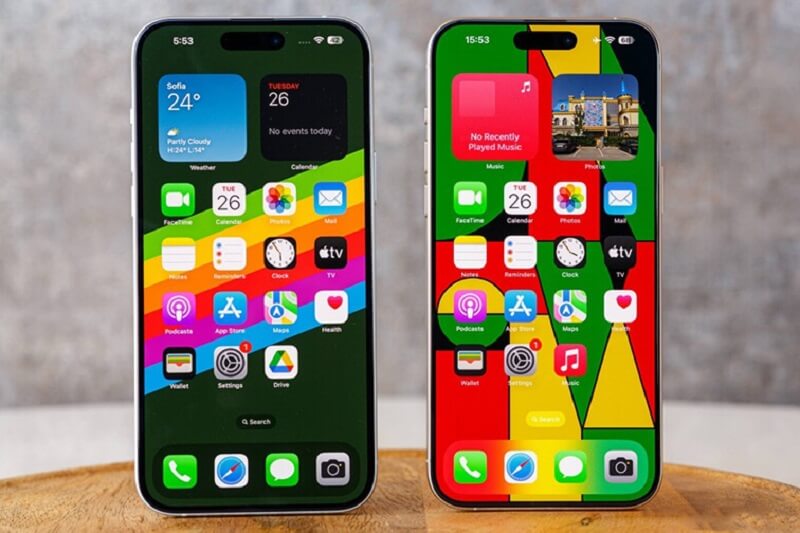 Màn hình OLED cao cấp vs AMOLED tầm trung