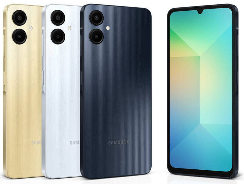 Samsung Galaxy A06 có thiết kế trẻ trung