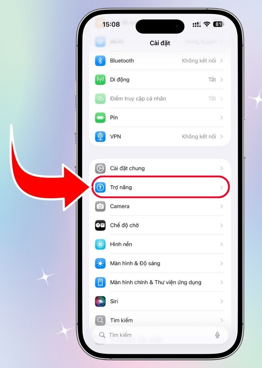tính năng lè lưỡi iOS 26