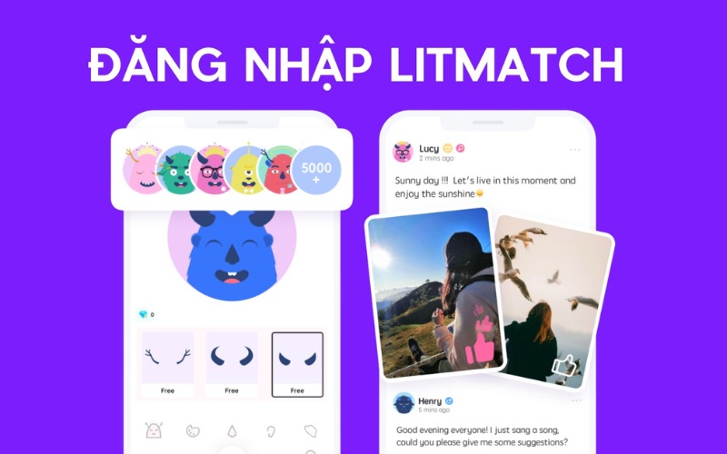trò chuyện cùng người lạ trên litmatch