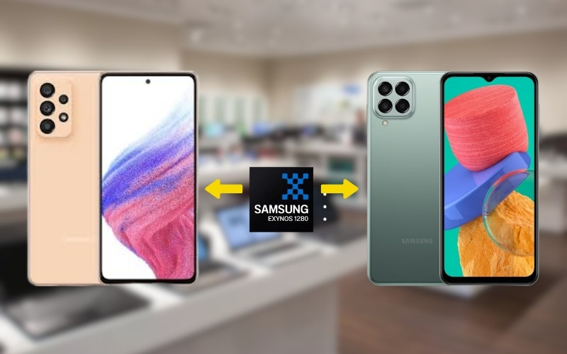 Những mẫu điện thoại nào đang sử dụng chip Exynos 1280