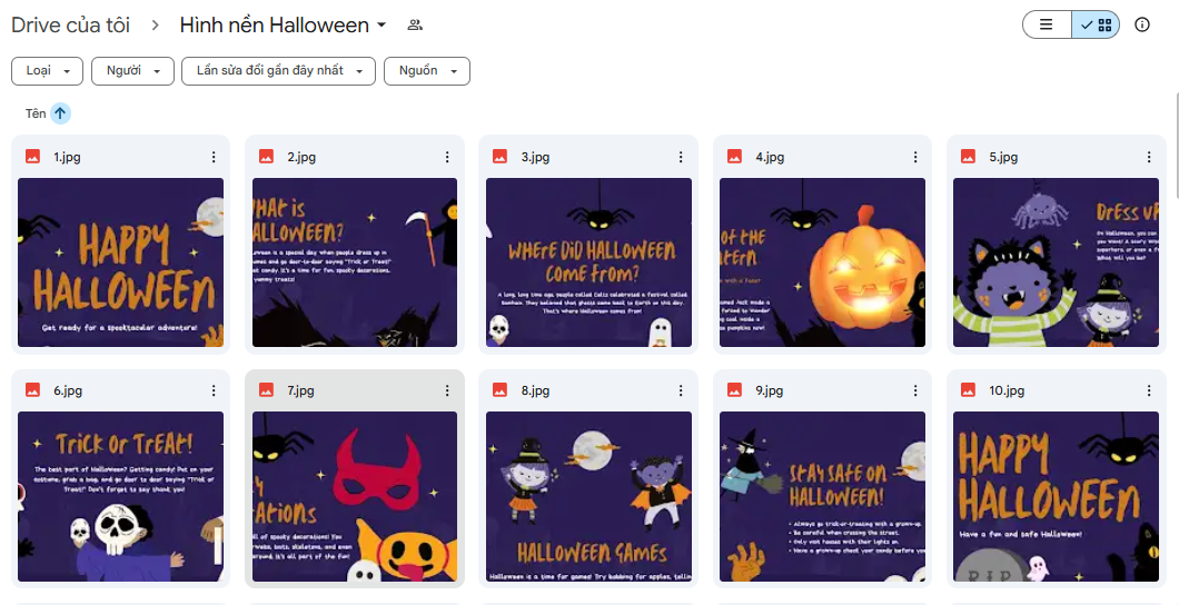 Ảnh nền Halloween