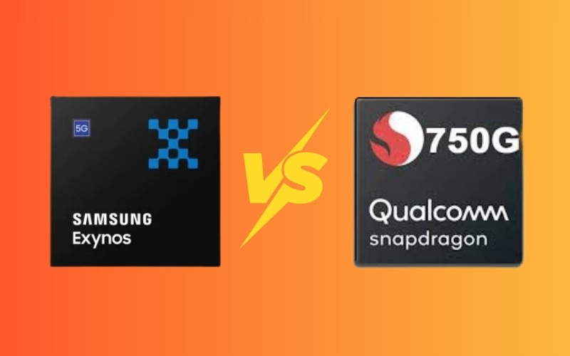 So sánh chi tiết chip Exynos 1280 vs Snapdragon 750G