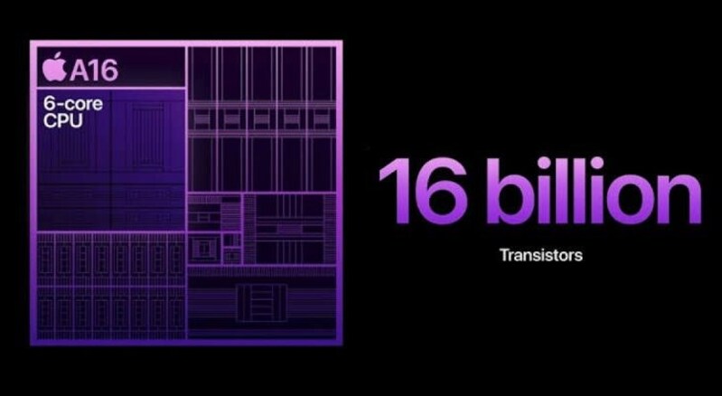 Chip A16 được sản xuất trên tiến trình 4nm