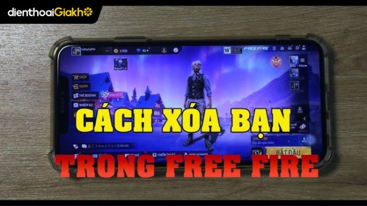 cách xóa kết bạn trong Free Fire