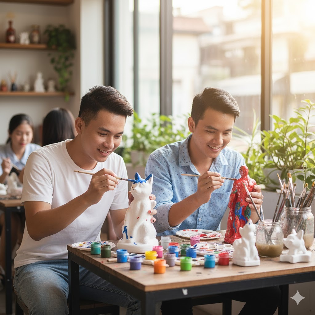 Prompt câu lệnh chỉnh thằng bạn thành con gái trên Gemini