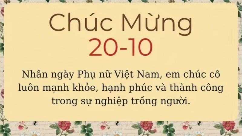 hình ảnh 20/10 chúc mừng