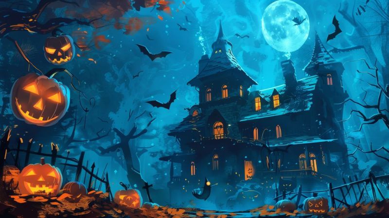 Sức hút bí ẩn từ những hình ảnh Halloween đáng sợ nhất
