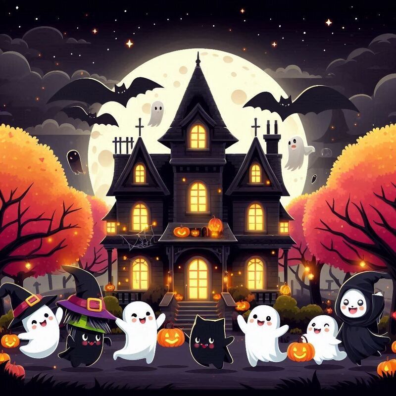 Tổng hợp hình ảnh Halloween dễ thương, cute