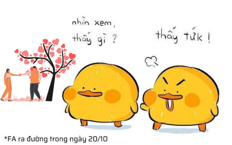 Hình chế dịp 20/10 cực xàm, hài hước